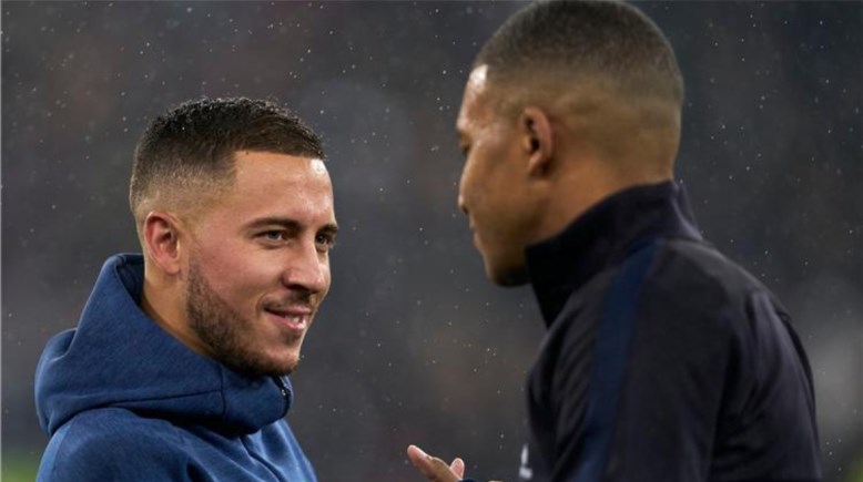 مبابي وهازارد 