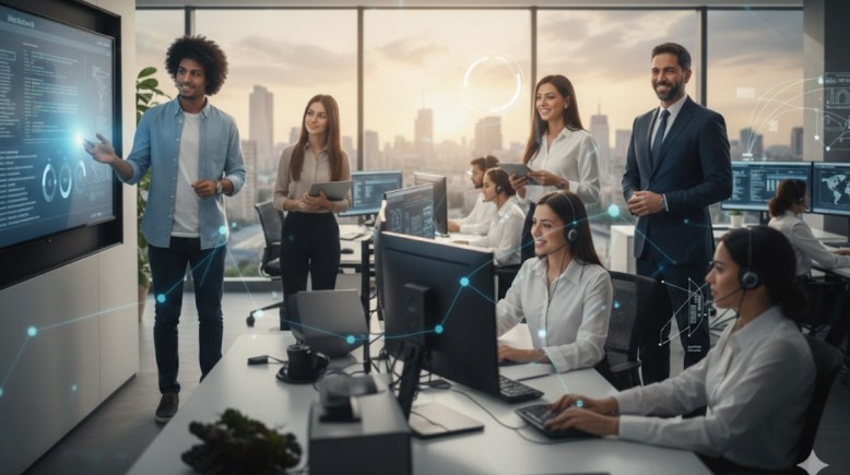 صناعة التعهيد في مصر - صورة مولدة بالذكاء الاصطناعي