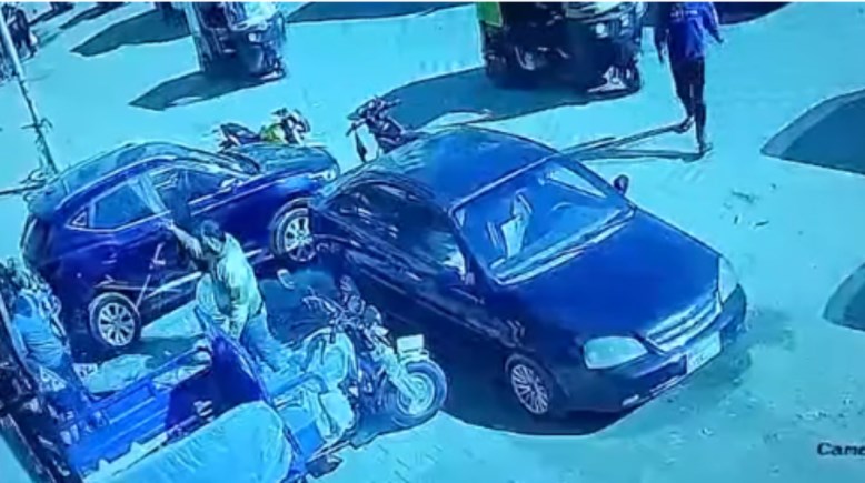 جانب من الفيديو المنتشر