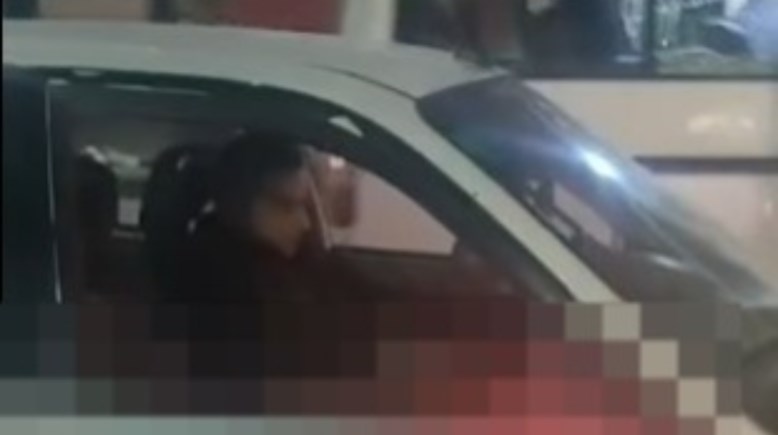 جانب من الفيديو المنتشر