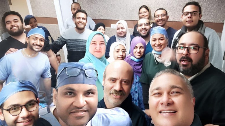 أطباء مستشفى الطلبة 