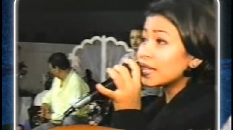 شيرين عبدالوهاب في أول ظهور لها عام 1999