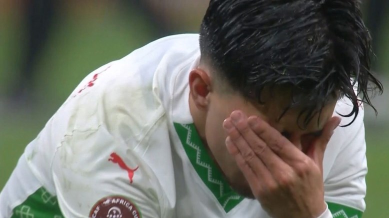 حسرة لاعبي المغرب 