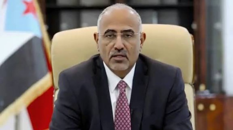 عيدروس الزبيدي رئيس المجلس الانتقالي الجنوبي باليمن