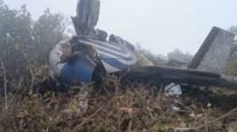 تحطم طائرة كولومبية 