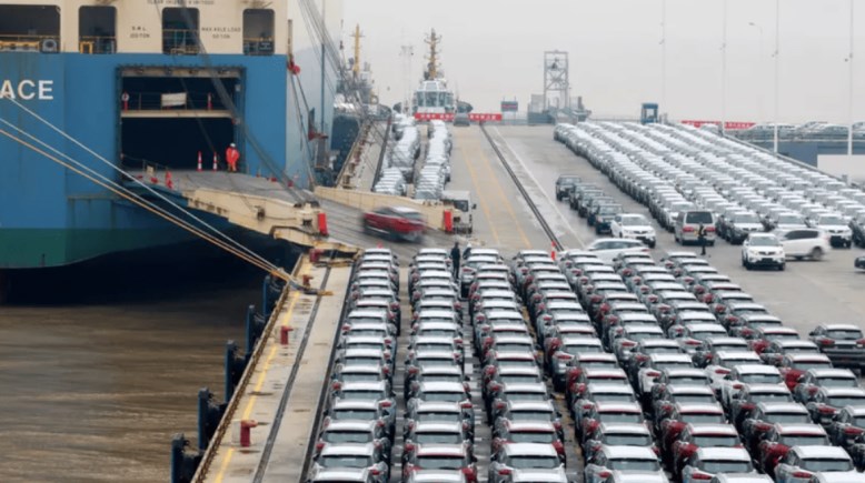 صادرات سيارات الصين ــ تعبيرية 