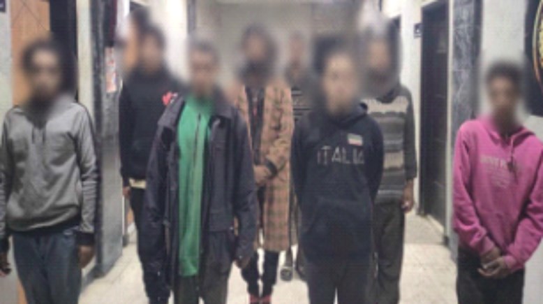 المتهمون باستغلال الأطفال في أعمال التسول بالجيزة