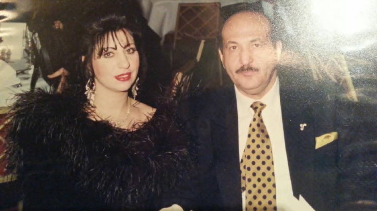 طاهر القويري وزوجته