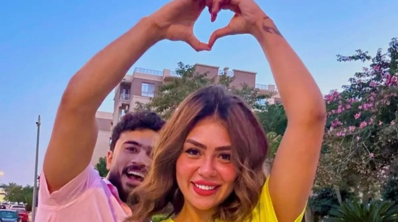 هدير عبد الرزاق وطليقها محمد اوتاكا 