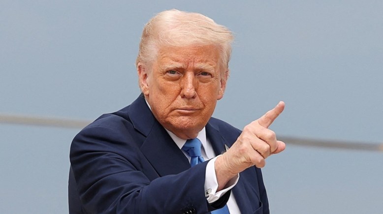 الرئيس الأمريكي، دونالد ترامب