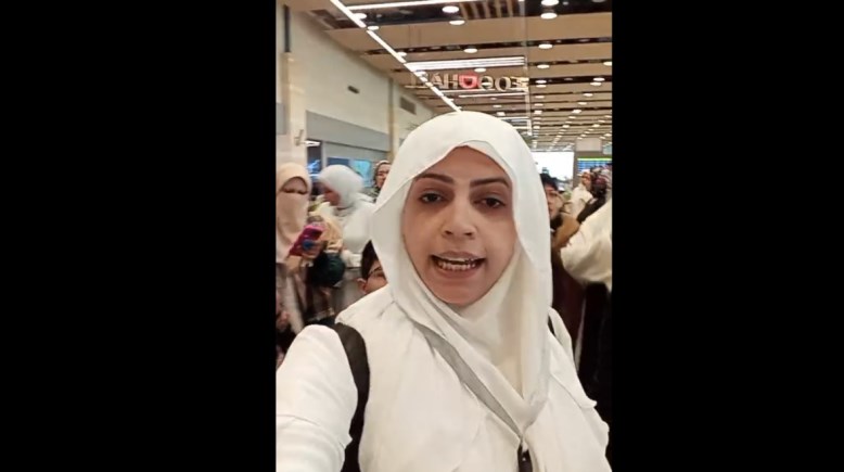 أحد المعتمرين المتضررين