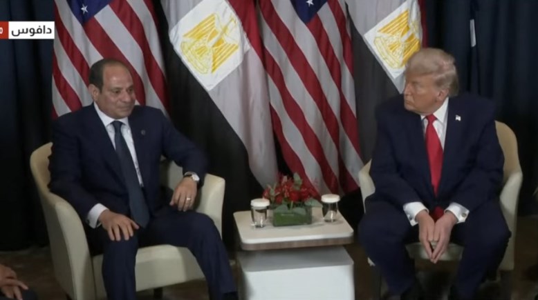  الرئيس الأمريكي دونالد ترامب والرئيس عبدالفتاح السيسي
