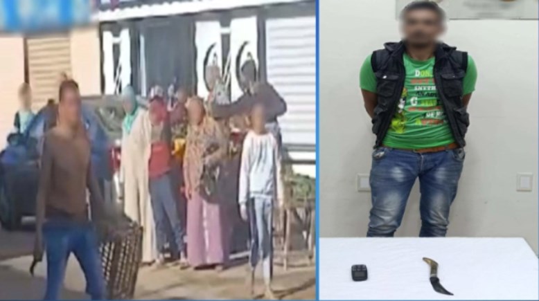 المتهم وجانب من الواقعة 