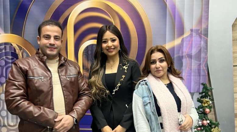 الكاتب الصحفي أحمد الصبيحي والدكتورة رينال عويضة