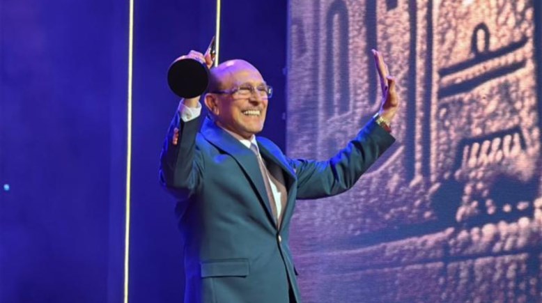 تكريم محمد صبحي في مهرجان المسرح العربي