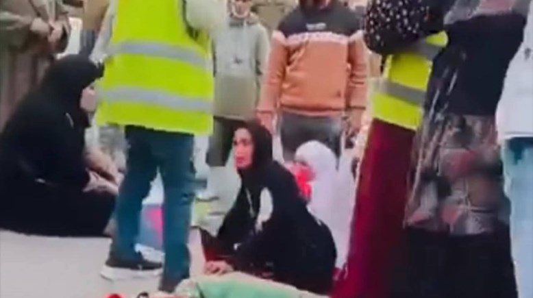 صورة من مكان الحادث 