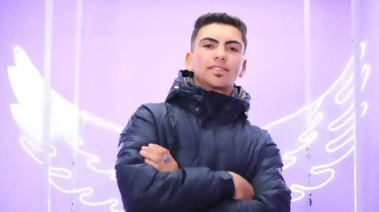 الشاب ضحية الحادث 