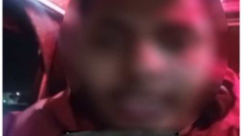 لقطة من الفيديو المتداول 