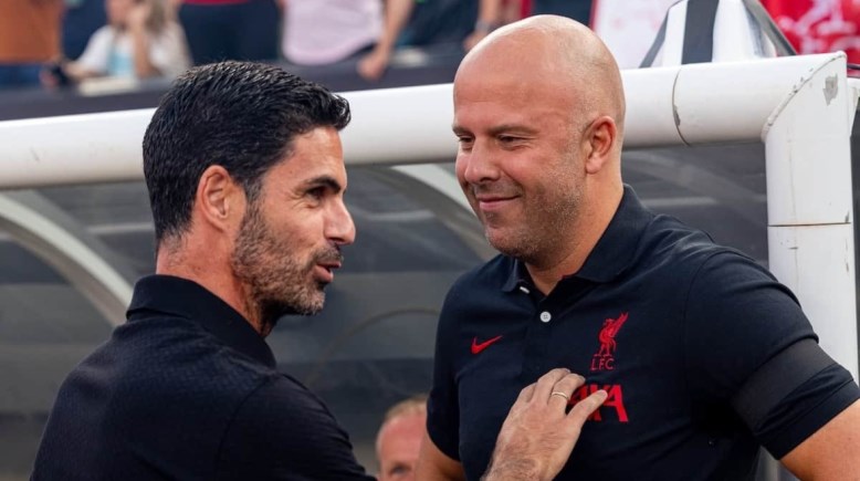 آرني سلوت - ميكيل أرتيتا 