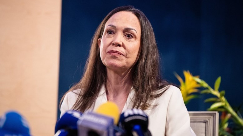 زعيمة المعارضة الفنزويلية ماريا كورينا ماتشادو