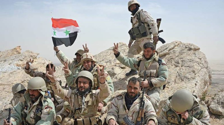 عناصر من الجيش السوري