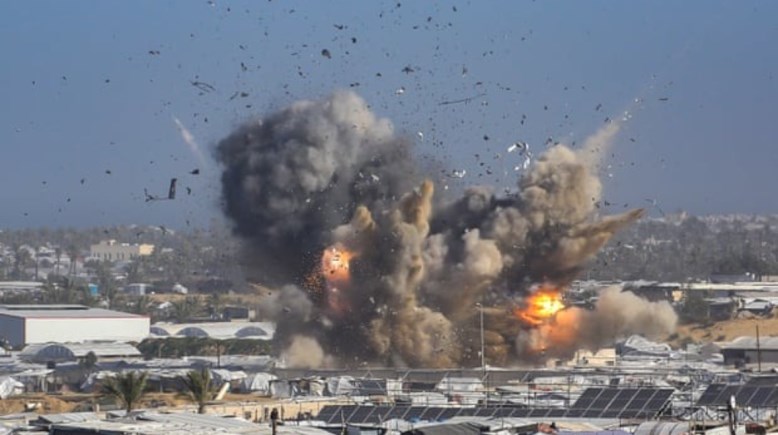قصف إسرائيلي على قطاع غزة - أرشيفية