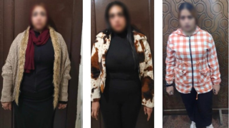 المتهمات بممارسة الأعمال المنافية للآداب بالإسكندرية