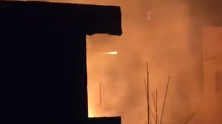 حريق داخل عقار سكني بمنطقة منشأة ناصر