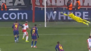 برشلونة وسلافيا براج