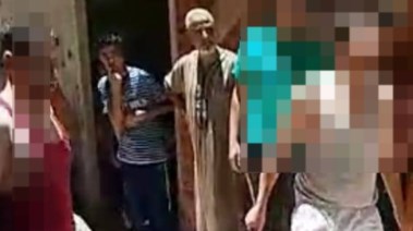 جانب من فيديو بلطجية المنتزه لترويع المواطنين