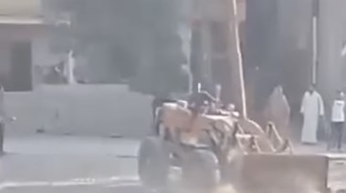 جانب من الفيديو المتداول