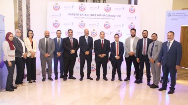 فريق عمل المجالس الطبية المتخصصة برئاسة الدكتور محمد العقاد