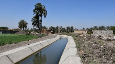 ترعة في الفيوم - أرشيفية 