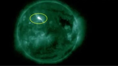 عاصفة شمسية 