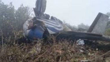 تحطم طائرة كولومبية 