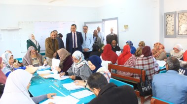 جانب من التصحيح 