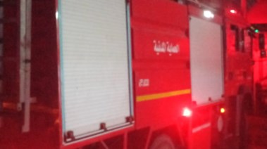 حريق في البحيرة - أرشيفية