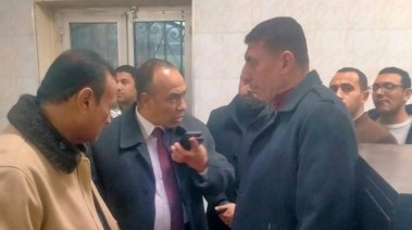 نائب محافظ المنيا يتفقد مصابي "حادث الدائري" بمستشفى الصدر