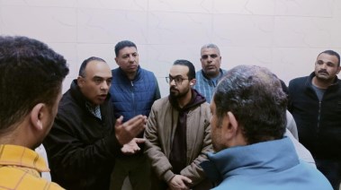 نائب محافظ المنيا ينتقل لموقع حادث كمين الصفا