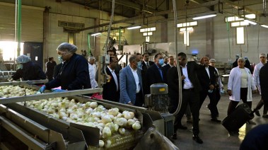 مدبولي يتفقد أحدث تكنولوجيا التجفيف بالصعيد