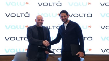 نائب الرئيس التنفيذي لشركة ڤاليو، محمد منير والرئيس التنفيذي لشركة ڤولتة، محمد فهمي، 