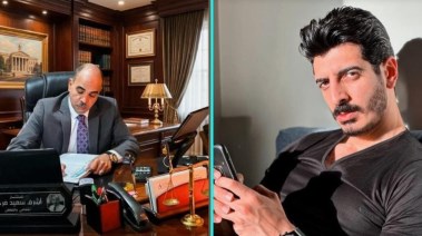 شاكر محظور والمحامي أشرف فرحات 