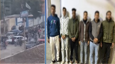 المتهمون في مشاجرة أولوية المرور بأسيوط