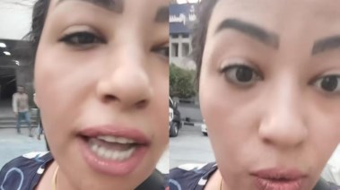 جانب من الفيديو المتداول 