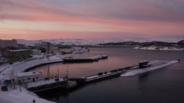 مدينة مورمانسك الروسية