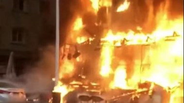 حريق مطعم بالوايلي