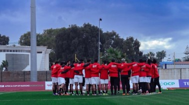 مران منتخب مصر 