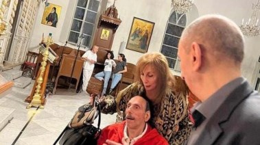 فيروز مع ابنها هلي