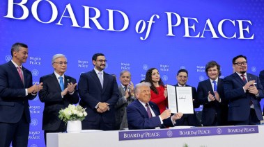 ترامب يعلن إطلاق مجلس السلام من دافوس 