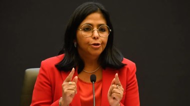 ديلسي رودريغيز نائبة الرئيس الفنزويلي